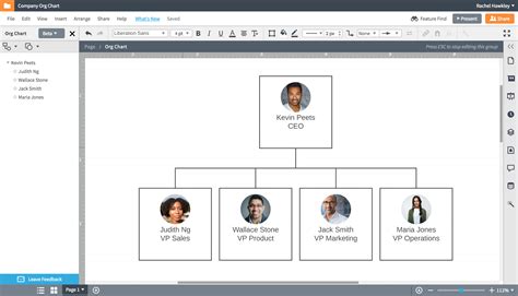 How To Make An Org Chart In Excel Lucidchart