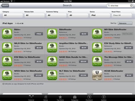 Olive Tree Biblereader Review The Best Bible App For Iphone And Ipad Imore