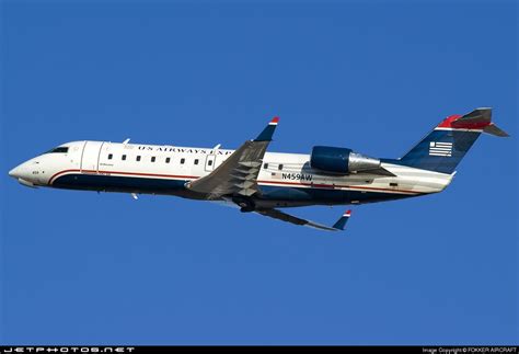 N459aw Bombardier Crj 200lr Us Airways Express Air Wisconsin