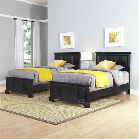 If you need new beds for your home, look no further. Home Styles Bedford Two Twin Beds and Night Stand