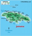 Jamaica Map / Geography of Jamaica / Map of Jamaica - Worldatlas.com