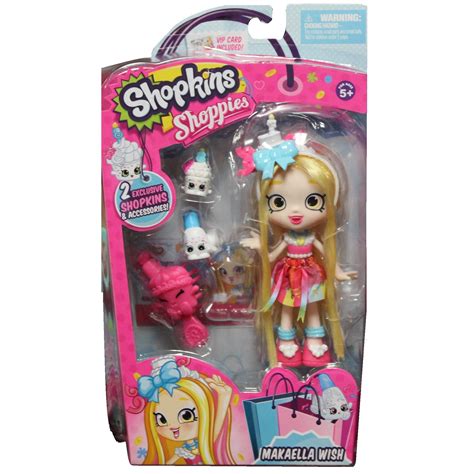 Shopkins Shoppies 6 Inch Doll Series 4 Makaella Wish With Images