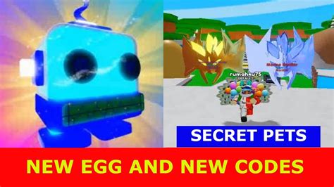 New Egg And New Codes New Secret Pets 💎limited Pets 💎 Ultra