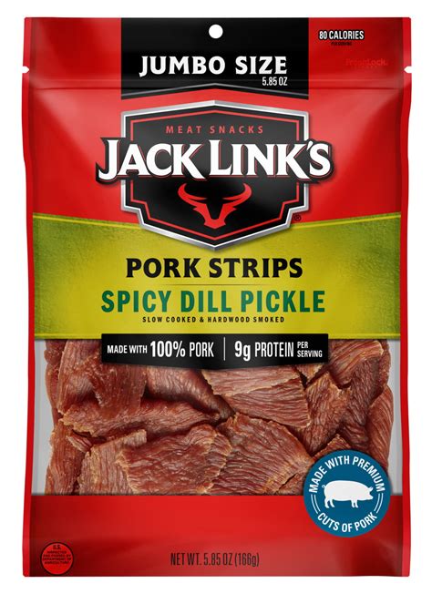 Jack Links Spicy Dill Pickle Beef Jerky 5 85oz Walmart Com