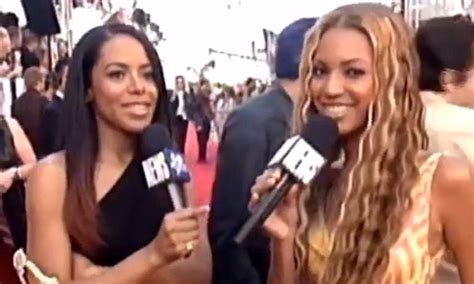 Beyonce Reminisces About Aaliyah With Mtv Vma Flashback On Instagram Daily Mail Online