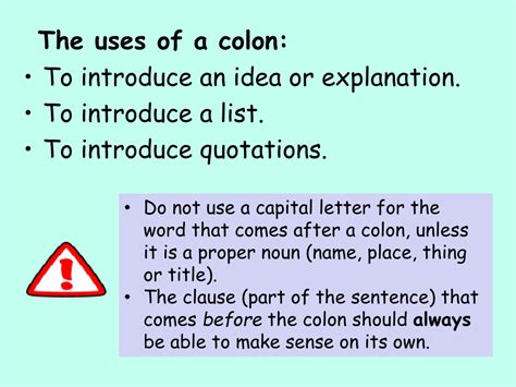 Ppt Literacy Focus Colons A Colon Consists Of Two Dots One Above The
