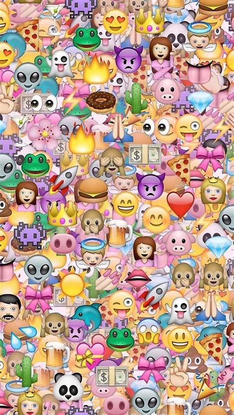 Download Cute Emoji Iphone Wallpaper Image By By Gabrieljohnson