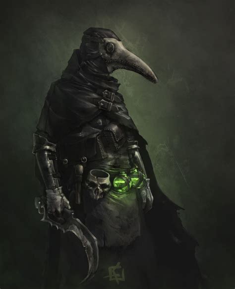 Artstation Plague Doctor Alexander Koval Plague Doctor Plague