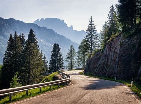Фотообои Красивая дорога в горах Арт 016000017 Купить в интернет