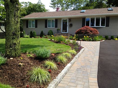 Small Front Yard With Driveway Landscaping Ideas
