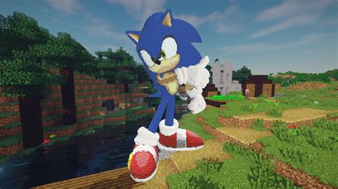 Minecraft Sonic The Hedgehog Build Schematic Download Free 3d Model