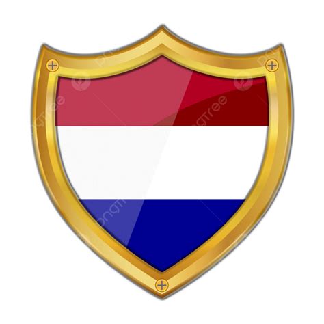 Netherlands Flag Shield Clipart Netherlands Flag Netherlands Ventage