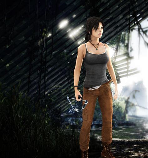 Lara Croft Reborn By Rockeeterl On Deviantart