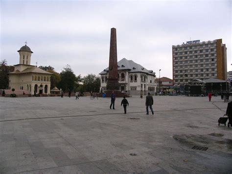 Piata Unirii Is A Landmark Of Focsani Whose Peaceful Quiet Has Been