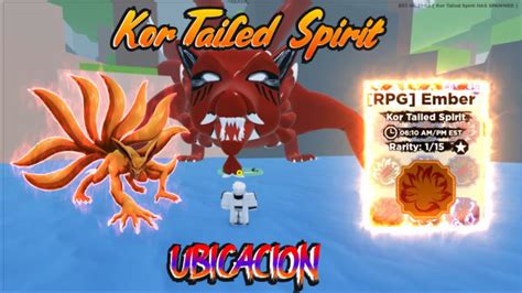Kor Tailed Spirit Spawn Shindo Life 2 Youtube