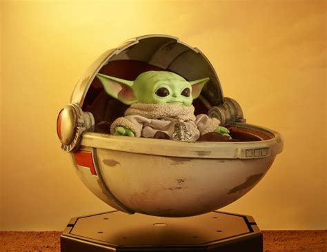 The Mandalorians Life Sized Floating Baby Yoda Goes Up For Auction