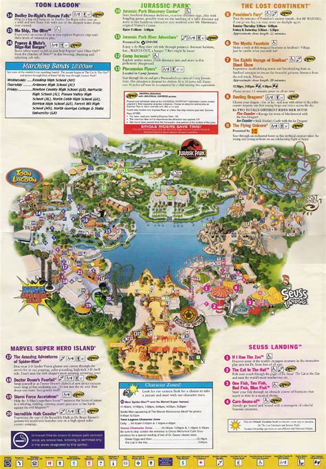 Universal Studios Guide Map Universal Studios • Mappery