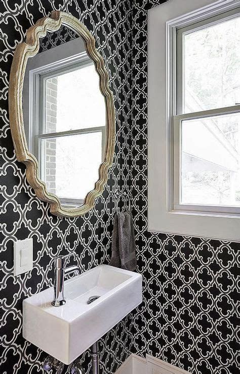 42 Functionally Decorated Contemporary Powder Rooms In 2020 Bathroom