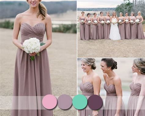 Top 6 Most Flattering Bridesmaid Dress Colors In Fall 2014~2015 Tulle