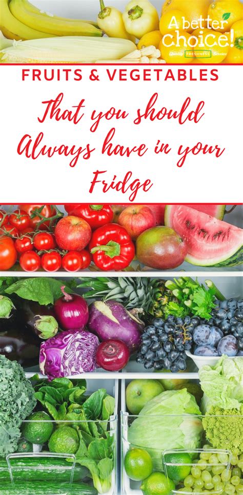 Versatile Fruits And Vegetables That You Should Always Have In Your
