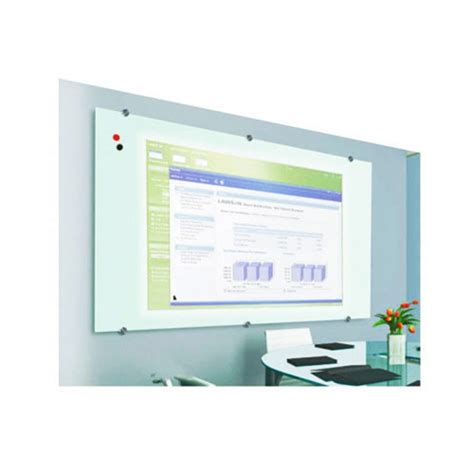 Alkosign Glossy Magnetic Glass Writing Board Board Size 1200 X 1500 Mm Frame Material