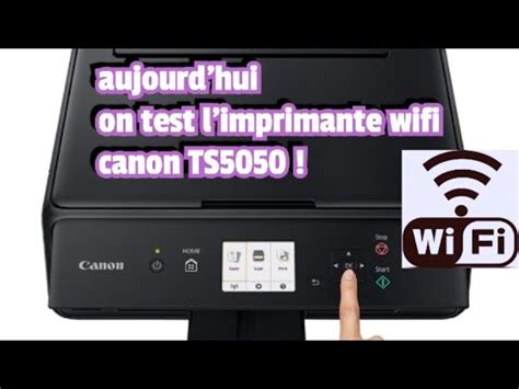 L'imprimante canon ts5050 prend en charge de apple airprint™, mopria™, google cloud print™, windows 10 mobile™ et de l'application canon print. Unboxing et test imprimante wifi canon TS 5050 ! - YouTube