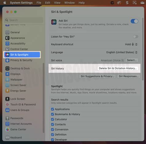 How To Delete Your Siri History Data On Iphone And Mac