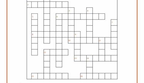 fall crossword puzzle worksheet