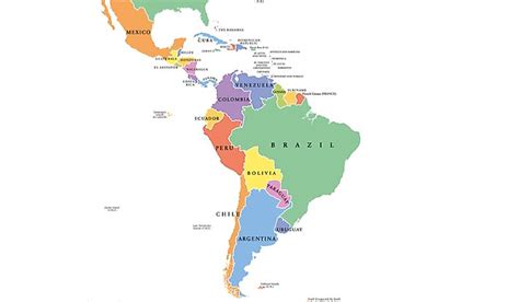 Map Of Latin American Countries Gadgets 2018