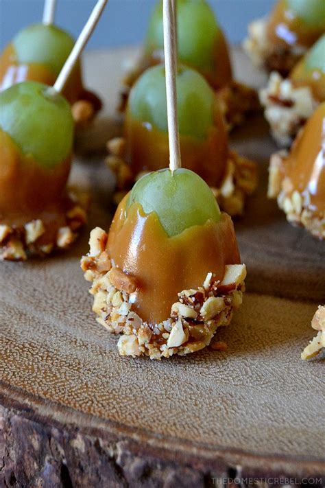 Caramel Apple Grapes The Domestic Rebel