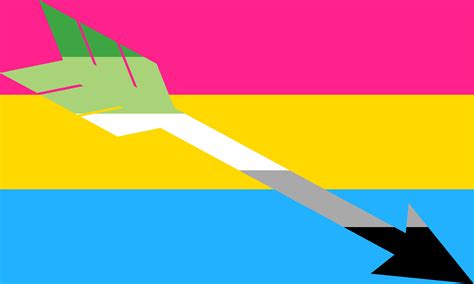Pansexual Aromantic Combo Flag By Pride Flags On Deviantart