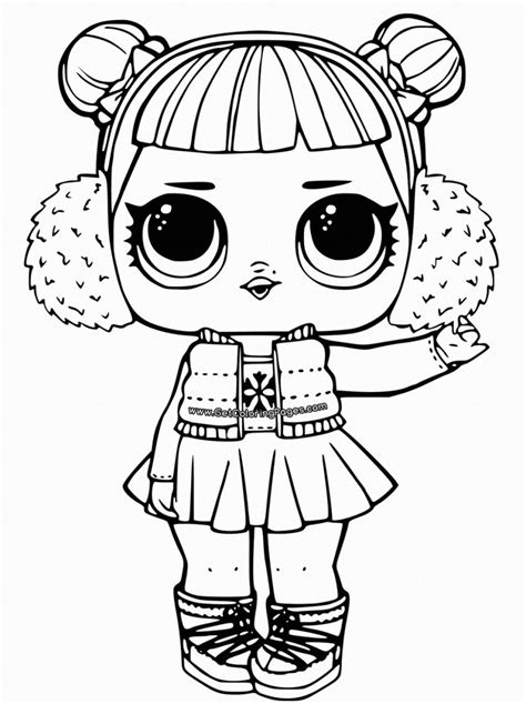 Lol Dolls Coloring Page To Print Free Coloring Home
