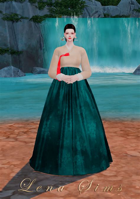 Lena Sims New Female Hanbok Recolor Lena Sims On Patreon In 2021