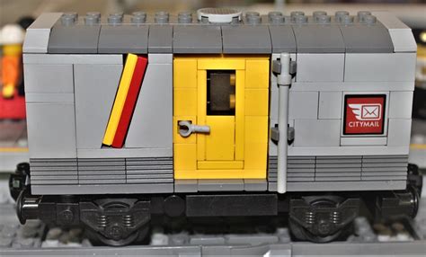 Custom Lego City Mail Boxcar Lego Train Tech Eurobricks Forums