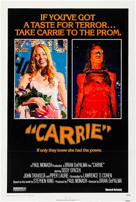 1976 Carrie Movie Poster 13x19 Photo Print Etsy Canada