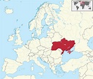 Ukraine On A Map Of Europe | secretmuseum
