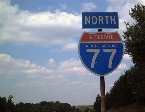 North Carolina Interstate 77 Aaroads Shield Gallery