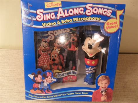 Mib Disney Sing Along Songs Video And Echo Microphone