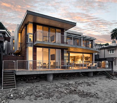 Modern Beach House Designs Beach Tropical Living Modern House Room