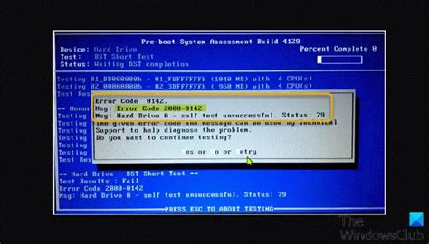 Fix Hard Drive Error Code 2000 0142 On Windows Computer