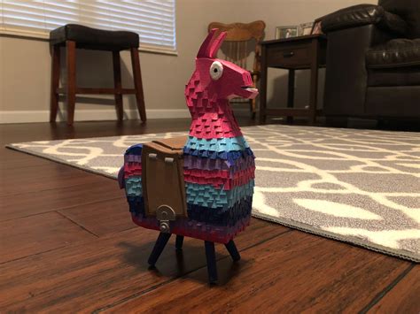 I Couldnt Find A Printable Model Of The Loot Llama So I Designed And