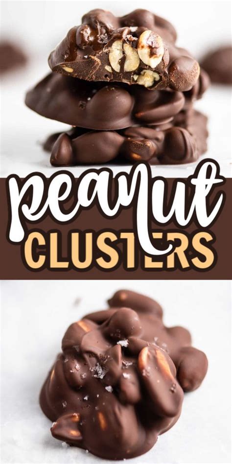 Peanut Clusters Recipe Vegan Christmas Recipes Chocolate Peanut
