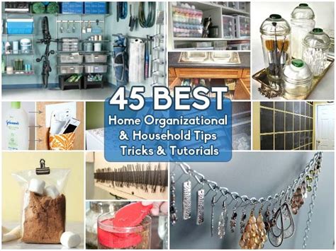 45 Best Home Organizational And Household Tips Tricks And Tutorials