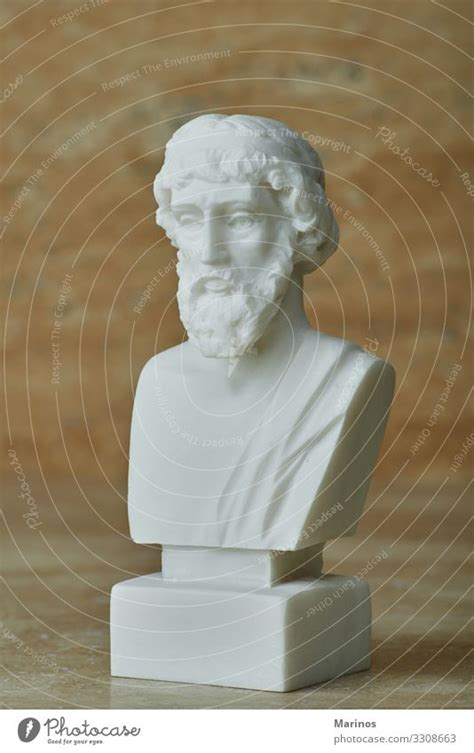 Statue Of Ancient Greek Philosopher Plato A Royalty Free Stock Photo