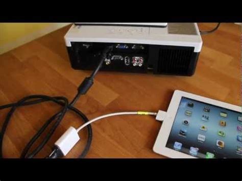 Your ios devices are great media players, but sometimes you want to watch on a big screen. How to connect your iPad to a projector, screen or TV ...