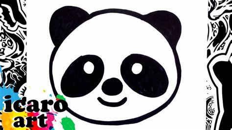 Como Dibujar Un Emoji How To Draw Emojis Panda Youtube
