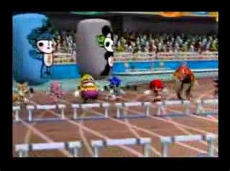 Mario And Sonic At The Olympic Games Meter Hurdles Youtube