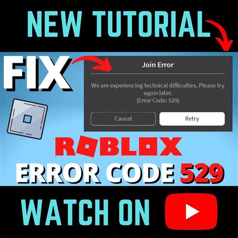 How To Fix Roblox Error Code 529 In 2023 Error Code Coding Roblox