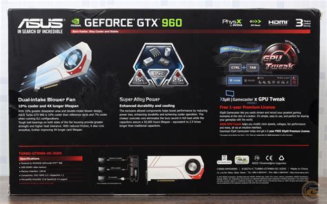 Огляд і тестування відеокарти ASUS Turbo GeForce GTX 960 TURBO GTX960