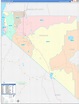 Douglas County, NV Wall Map Color Cast Style by MarketMAPS - MapSales